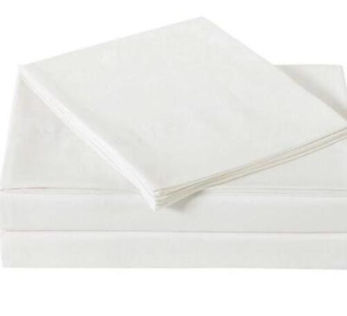 DESCRIPTION: (1) SHEET SET BRAND/MODEL: MISC. INFORMATION: WHITE/(1) PILLOW CASE/(1) SHEET/ (1) COMFORTER COVER/MUST COME INTO INSPECT RETAIL$: 23.99