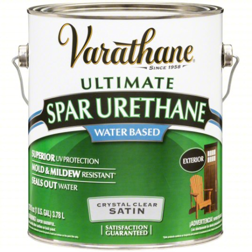 (2) CLEAR EXTERIOR WOOD FINISH