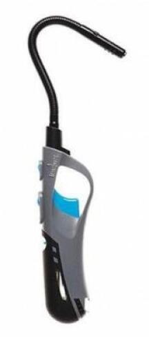 DESCRIPTION: (1) FLEXIBLE LIGHTER BRAND/MODEL: BERNZOMATIC/LTR300 INFORMATION: RUN TIME: 8 MIN/BLUE/REUSABLE CARTRIDGES RETAIL$: 14.65 SIZE: 13.3" X 3