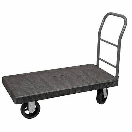 (1) PLATFORM TRUCK, REMOVABLE HANDLE
