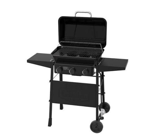 (1) 3-BURNER GAS GRILL