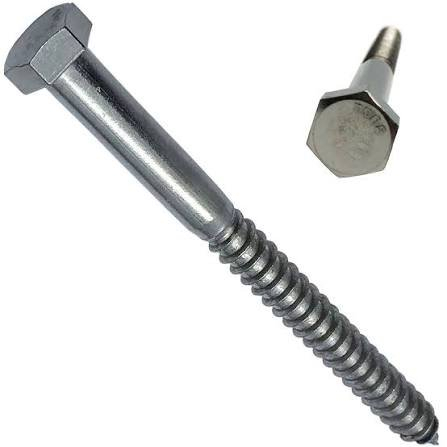 (1) BOX OF APPROX (30) LAG SCREWS