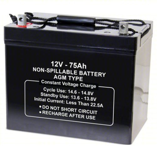 (1) SEALED LEAD ACID BATTERY