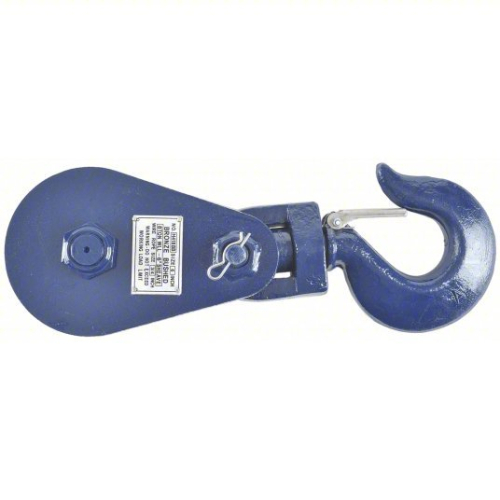 (1) PULLEY BLOCK, SNATCH BLOCK WITH LATCH