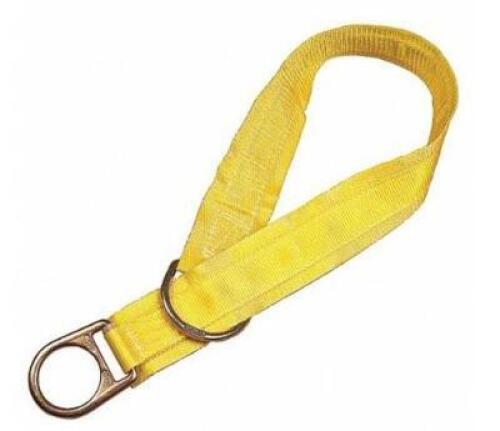 DESCRIPTION: (1) WEB TIE-OFF ADAPTER BRAND/MODEL: 3M DBI-SALA/1002004 INFORMATION: REUSABLE/YELLOW/WEIGHT CAPACITY: 310 LBS RETAIL$: 76.56 SIZE: 4'LEN