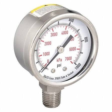 (5) COMMERCIAL PRESSURE GAUGE