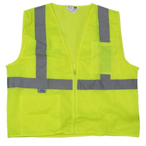 (3) HIGH VISIBILITY VESTS