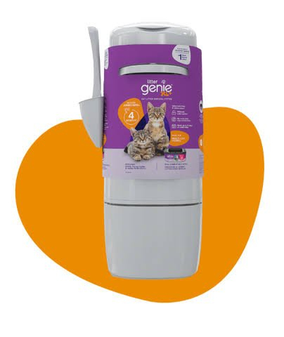 (1) LITTER GENIE AND PAIL