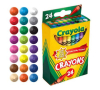 (24) BOXES OF (24) CRAYONS