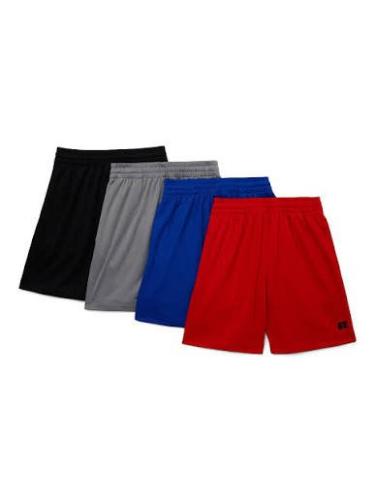 (1) PACK OF (4) PAIRS OF BOYS SHORTS