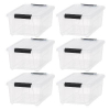 (4) STORAGE TOTES WITH LIDS