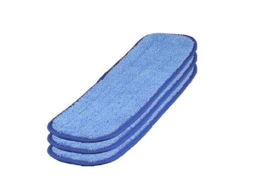 (1) BOX OF (50) MICROFIBER WET MOP PADS