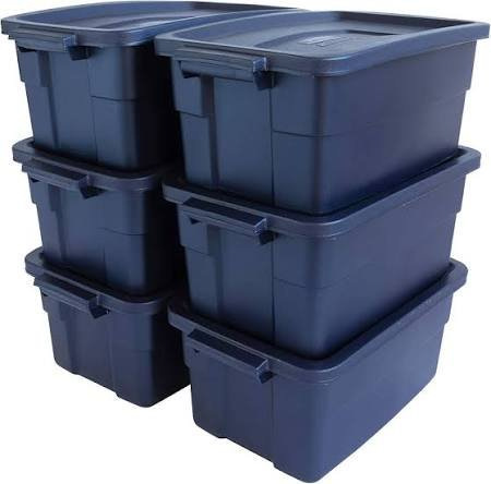 (3) STORAGE TOTES, NO LIDS INCLUDED