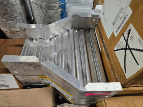 (3) CABLE TRAY, WITH BEND