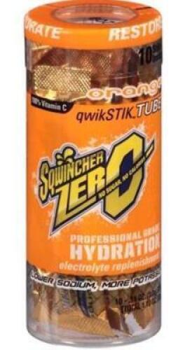 DESCRIPTION: (5) PACKS OF (10) QWICK STIK SPORTS DRINK PACKET BRAND/MODEL: SQWINCHER/0060116-OR INFORMATION: ORANGE PUNCH/SUGAR-FREE RETAIL$: 10.64 PE