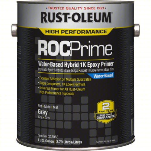 (1) GRAY WATER BASED PRIMER