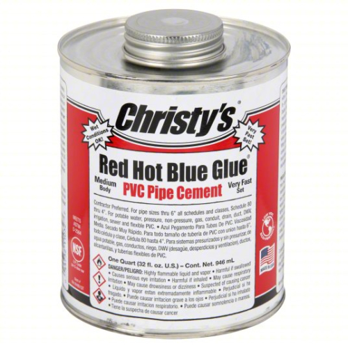 (4) PVC SOLVENT CEMENT