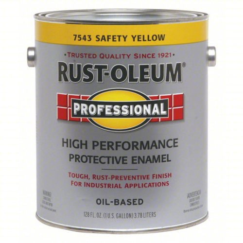 (2) SAFETY YELLOW DTM COATING