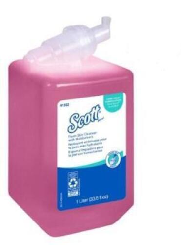 DESCRIPTION: (2) PRO FOAM SKIN CLEANSER BRAND/MODEL: SCOTT/91552 INFORMATION: PINK/WITH MOISTURIZERS/FLORAL RETAIL$: 12.83 EACH SIZE: 33.8 FL OZ. QTY: