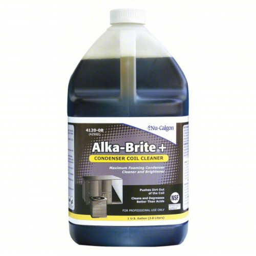 (2) ALKALINE FOAMING CONDENSER CLEANER