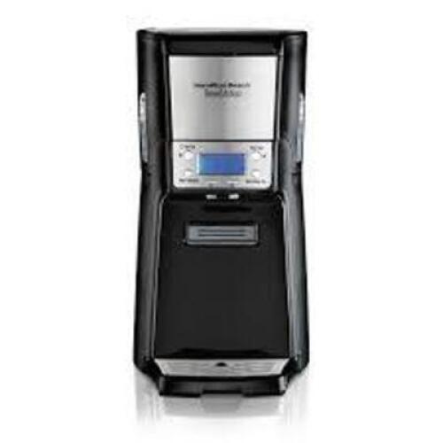 DESCRIPTION: (1) COFFEE MAKER BRAND/MODEL: BREW STATION BY HAMILTON BEACH #48464 INFORMATION: BLACK RETAIL$: $56.99 SIZE: 12 CUP QTY: 1