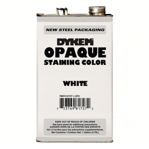 (2) WHITE STAINING COLOR