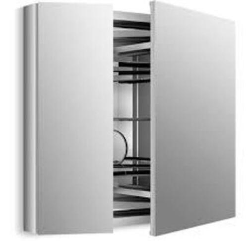 DESCRIPTION: (1) TWO DOOR MIRRORED MEDICINE CABINET BRAND/MODEL: KOHLER #K-99009-SCF RETAIL$: $742 SIZE: 34X30 QTY: 1