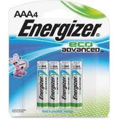 DESCRIPTION: (3) PACKS OF AAA BATTERIES BRAND/MODEL: ENERGIZER #EVEXR92BP4 RETAIL$: $10.85 EA QTY: 3