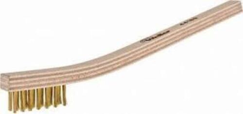DESCRIPTION: (6) SCRATCH BRUSH BRAND/MODEL: WEILER #82072059 INFORMATION: BRASS RETAIL$: $26.40 EA SIZE: 3 ROWS X 7 COLUMNS QTY: 6
