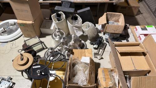 (1) ASSORTED LOT LIGHT FIXTURES.