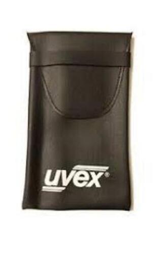 DESCRIPTION: (5) SAFETY GLASSES CASE BRAND/MODEL: UVEX INFORMATION: BLACK LEATHER RETAIL$: $12.00 EA QTY: 5