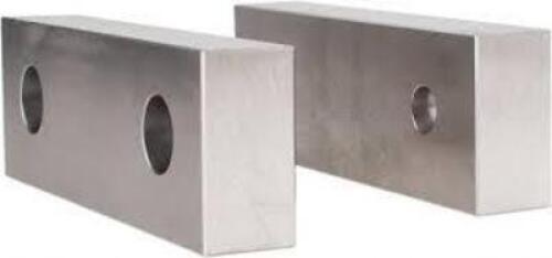 DESCRIPTION: (2) NOT STEP VICE JAW BRAND/MODEL: GIBRALTAR #04969721 RETAIL$: $51.77 EA SIZE: 6-1/8X2X1 QTY: 2