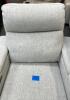 (1) MACYS GREYMEL FABRIC POWER RECLINER - 5
