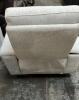 (1) MACYS GREYMEL FABRIC POWER RECLINER - 7