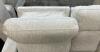 (1) MACYS GREYMEL FABRIC POWER RECLINING LOVESEAT W/WIRELESS CHARGER - 8