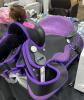 (1) SADDLE PURPLE SYNTHETIC