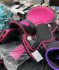 (1) SADDLE PINK SYNTHETIC
