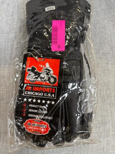 (1)MOTORCYCLE GLOVES - BLACK