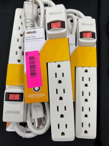 (3) POWER STRIPS