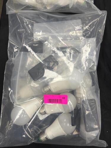 (10) LED LIGHT BULBS WITH REMOTES