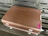 (1) ROSE GOLD HARDSHELL SUITCASE