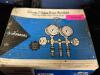 (1) DELUXE 2-VALVE BRASS MANIFOLD GAUGE SET