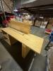 (1) CUSTOM WOOD CHECKOUT DESK - 4