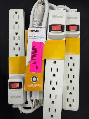 (3) POWER STRIPS
