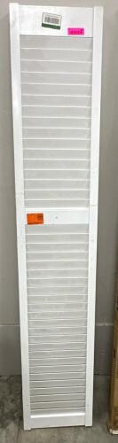 (1) WHITE LOUVERED BI-FOLD DOOR