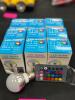 (10) LED RGBW LIGHT BULBS WITH REMOTES