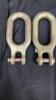 (2) MASTER LINK WITH CLEVIS ENDS