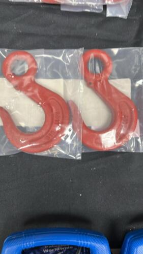 (2) RED EYE SLING HOOKS