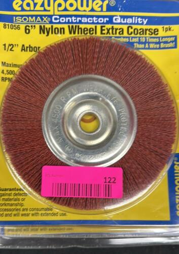 (2) ISOMAX CONTRACTOR NYLON WHEEL BRUSH ARBOR