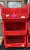 (3) STACKABLE STORAGE BINS